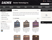 Tablet Screenshot of dachee.us